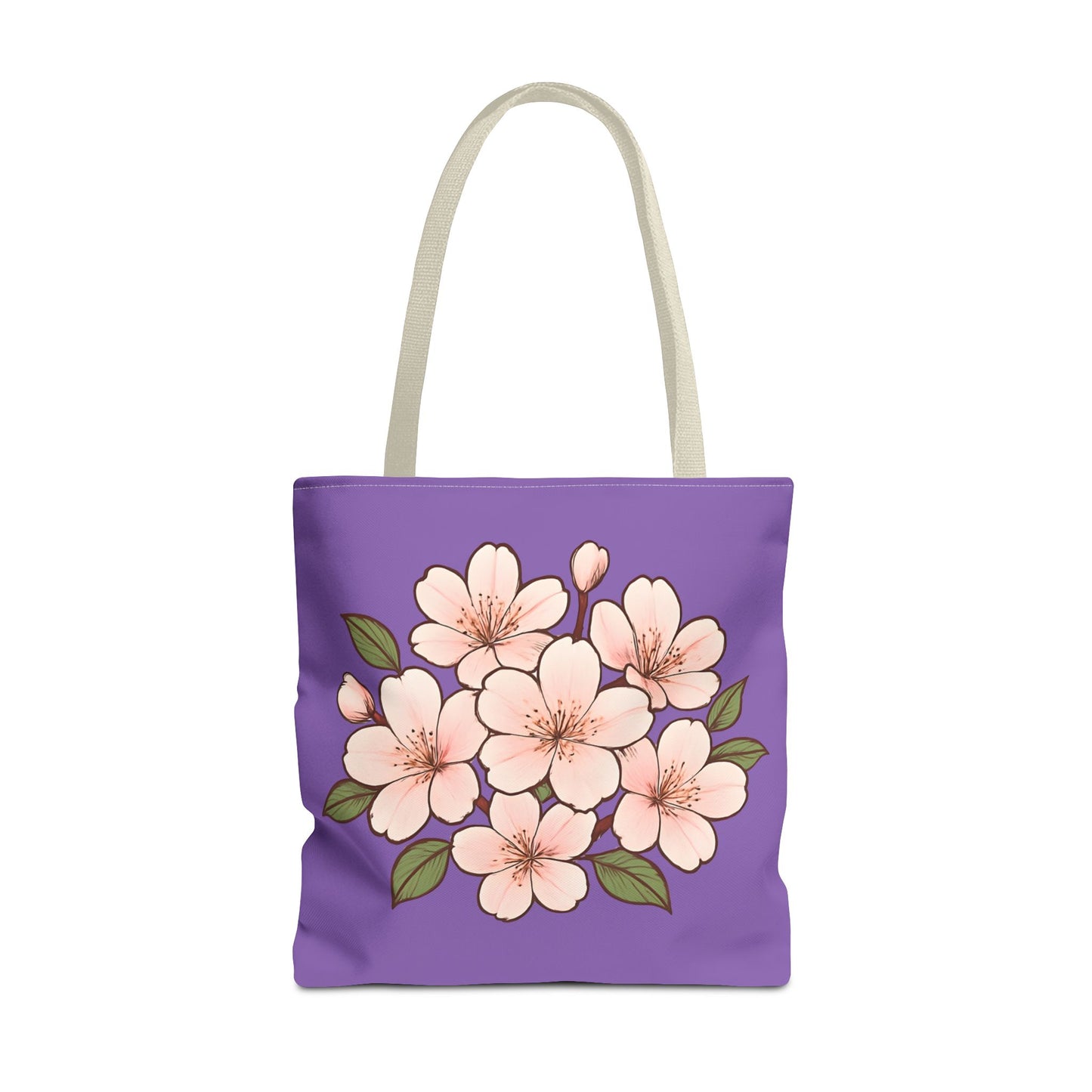 Pedro's Purple Cherry Blossom Tote Bag