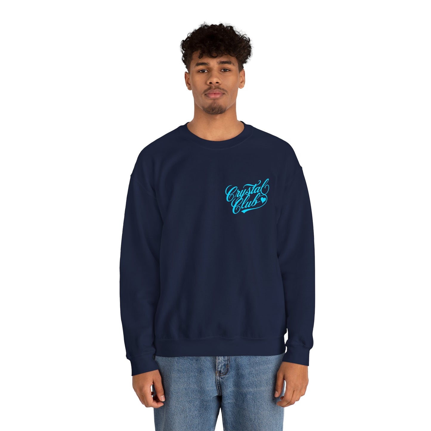 Blue Crystal Club Adult Sweatshirt - Crewneck