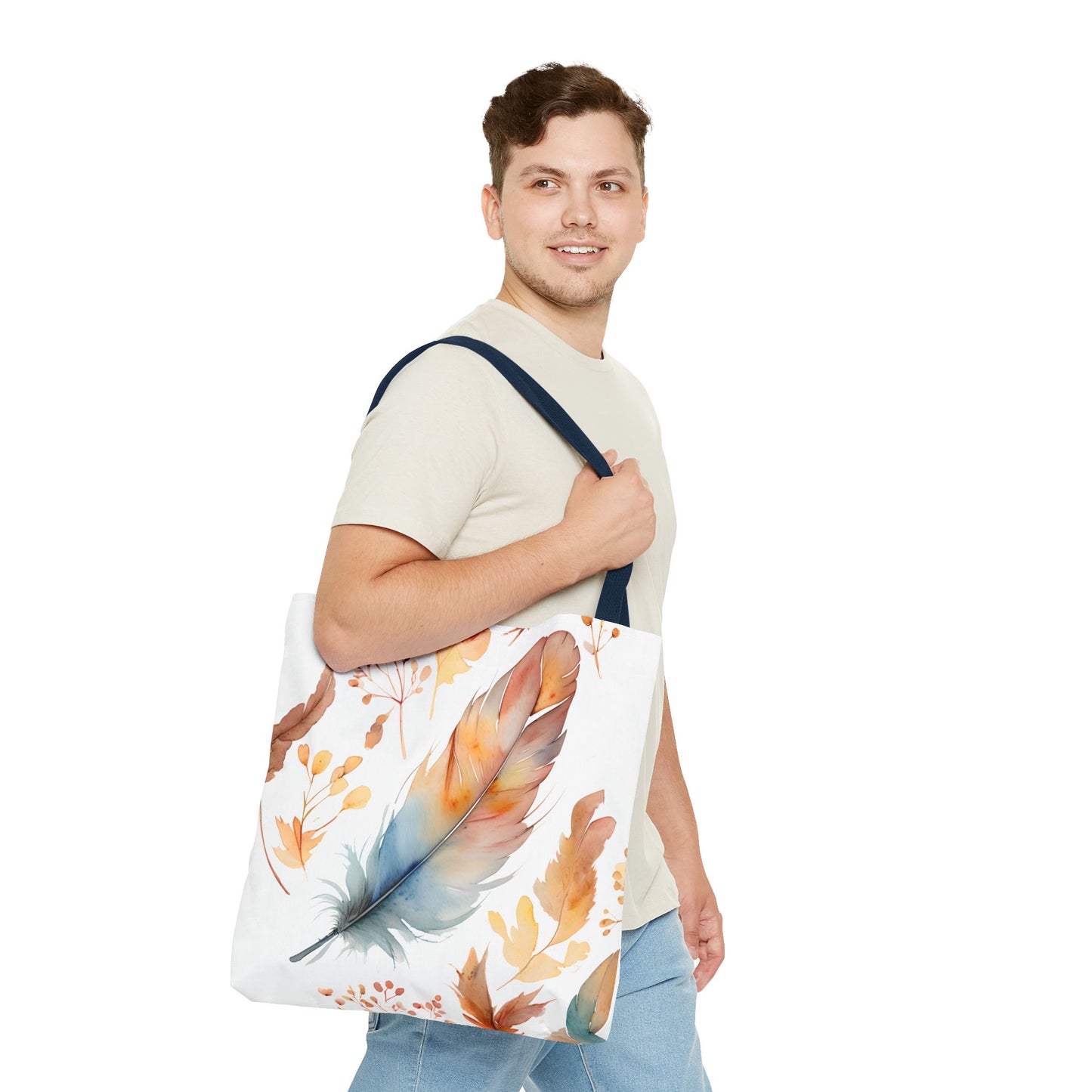 Autumn Feather Tote
