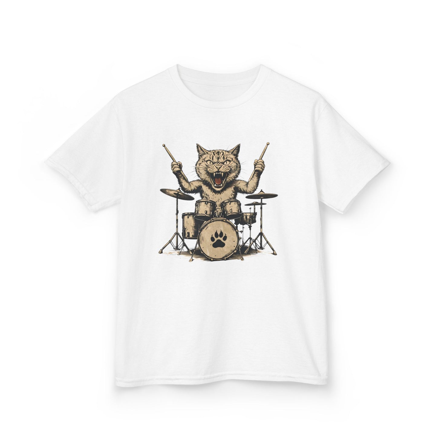 Dave's Drummer Cat Youth Top