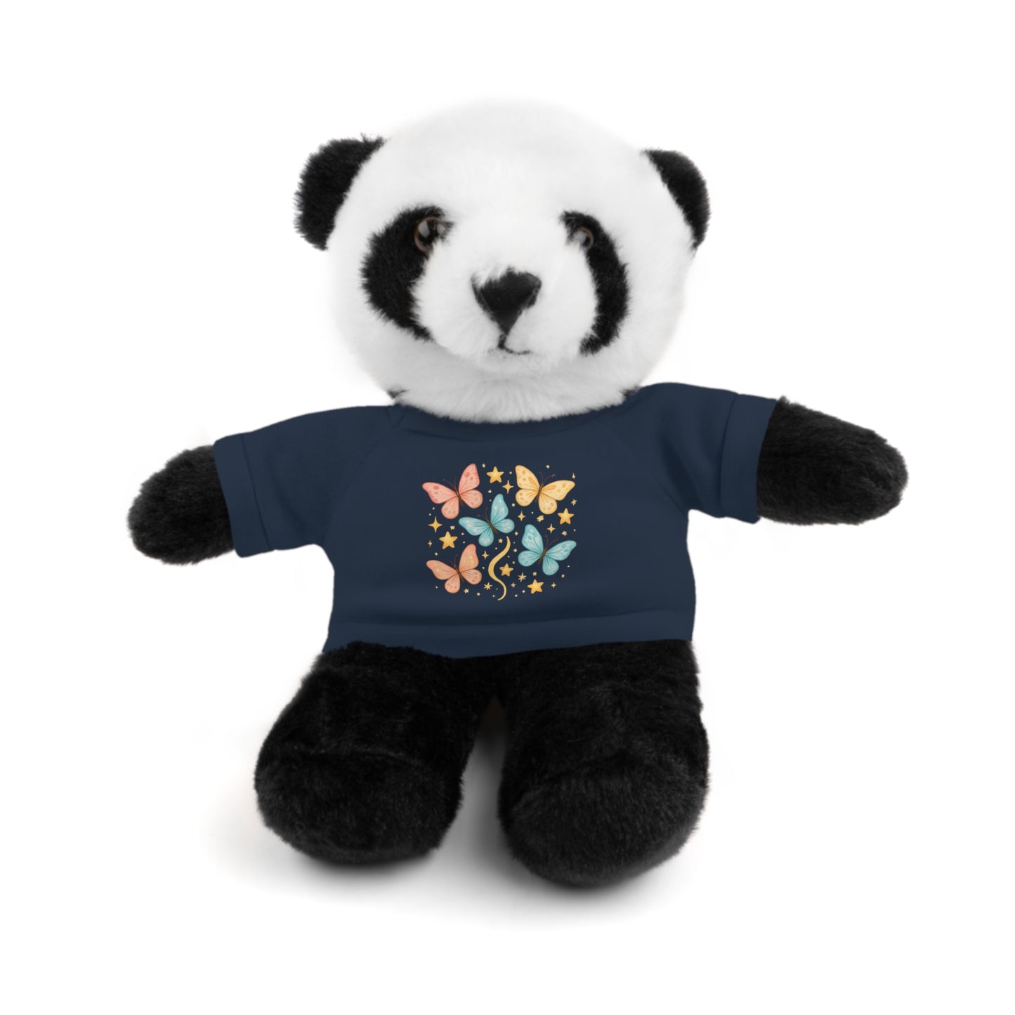Butterfly & Stars Tee on Plush Animals