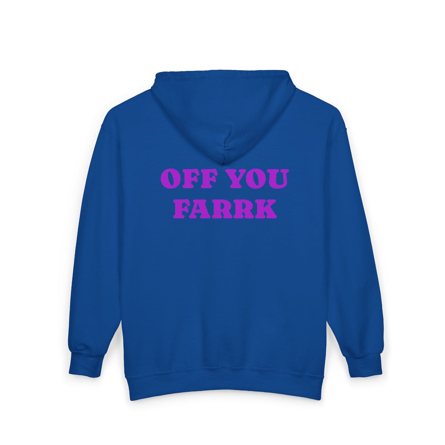 Off You Farrk Adult Full Zip Sweatshirt - Hooded