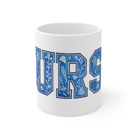 Nadia's "Nurse" Ceramic Mug, Coffee Cup