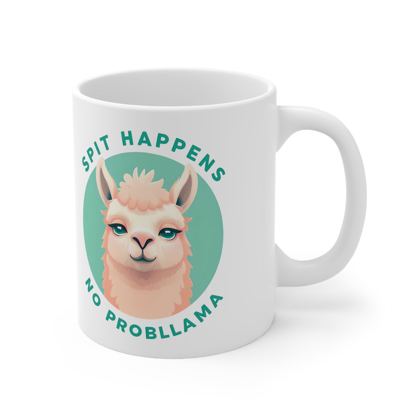 Liam's Llama Ceramic Mug, Coffee Cup