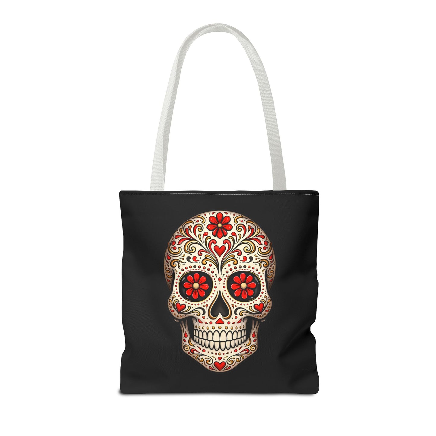 Ruby's Red Sugar Skull Tote Bag