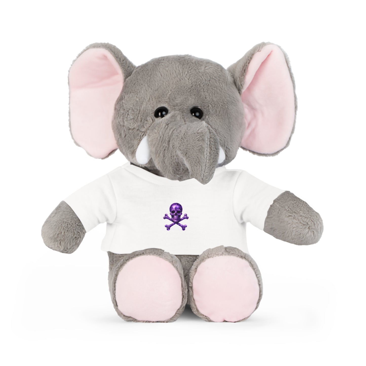 Annie's Amethyst Skull & Crossbones Plush Teddy