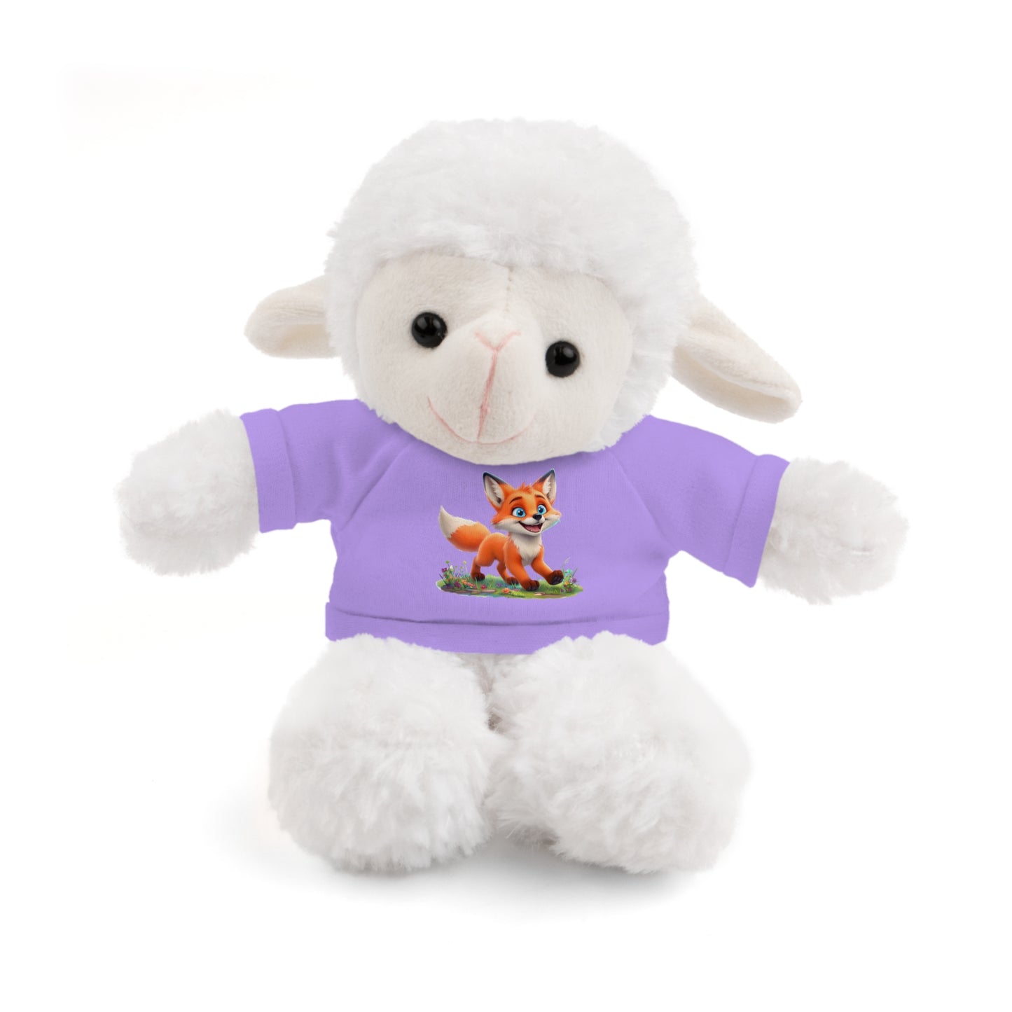 Fox On Tee Animal Plush