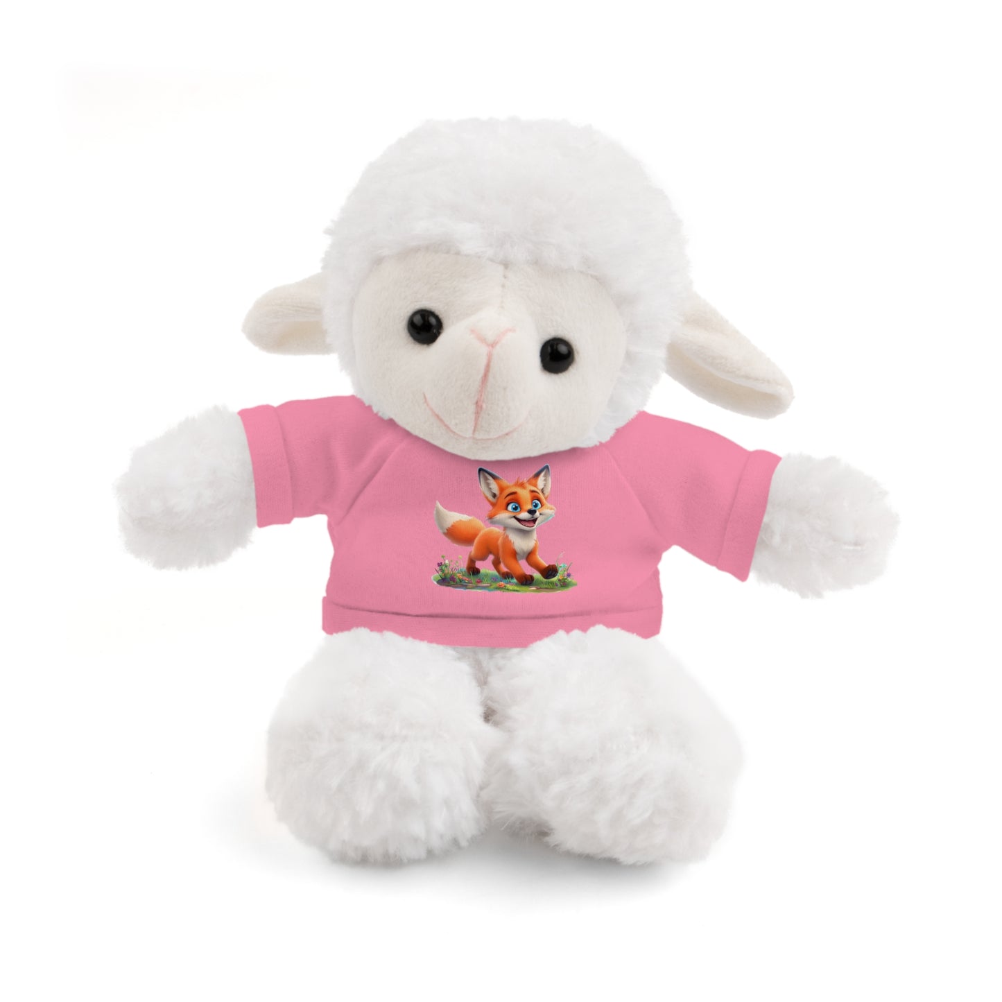 Fox On Tee Animal Plush