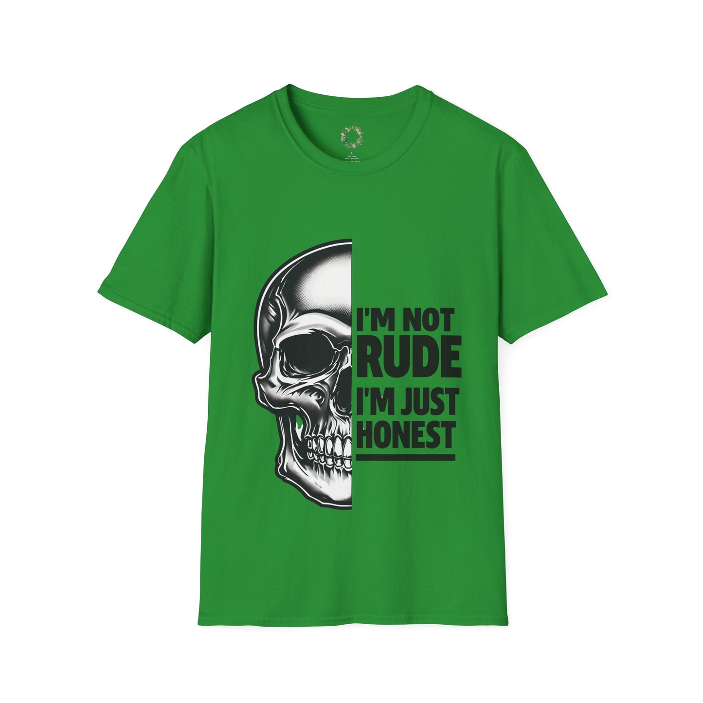 Rod's Rude Skull Graphic Adult Shirt