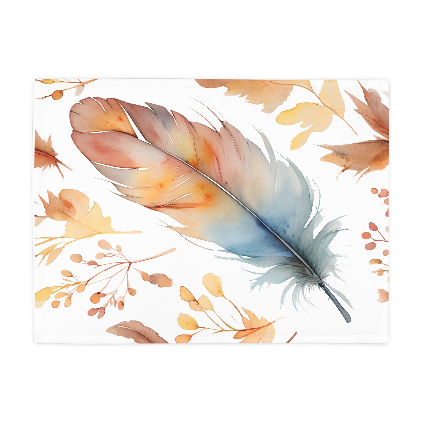 Arizona's Feather Fleece Blanket