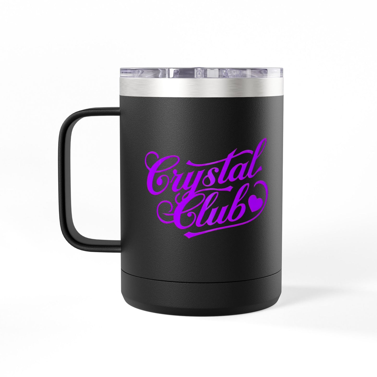 Purple Crystal Club Coffee Mug Tumbler
