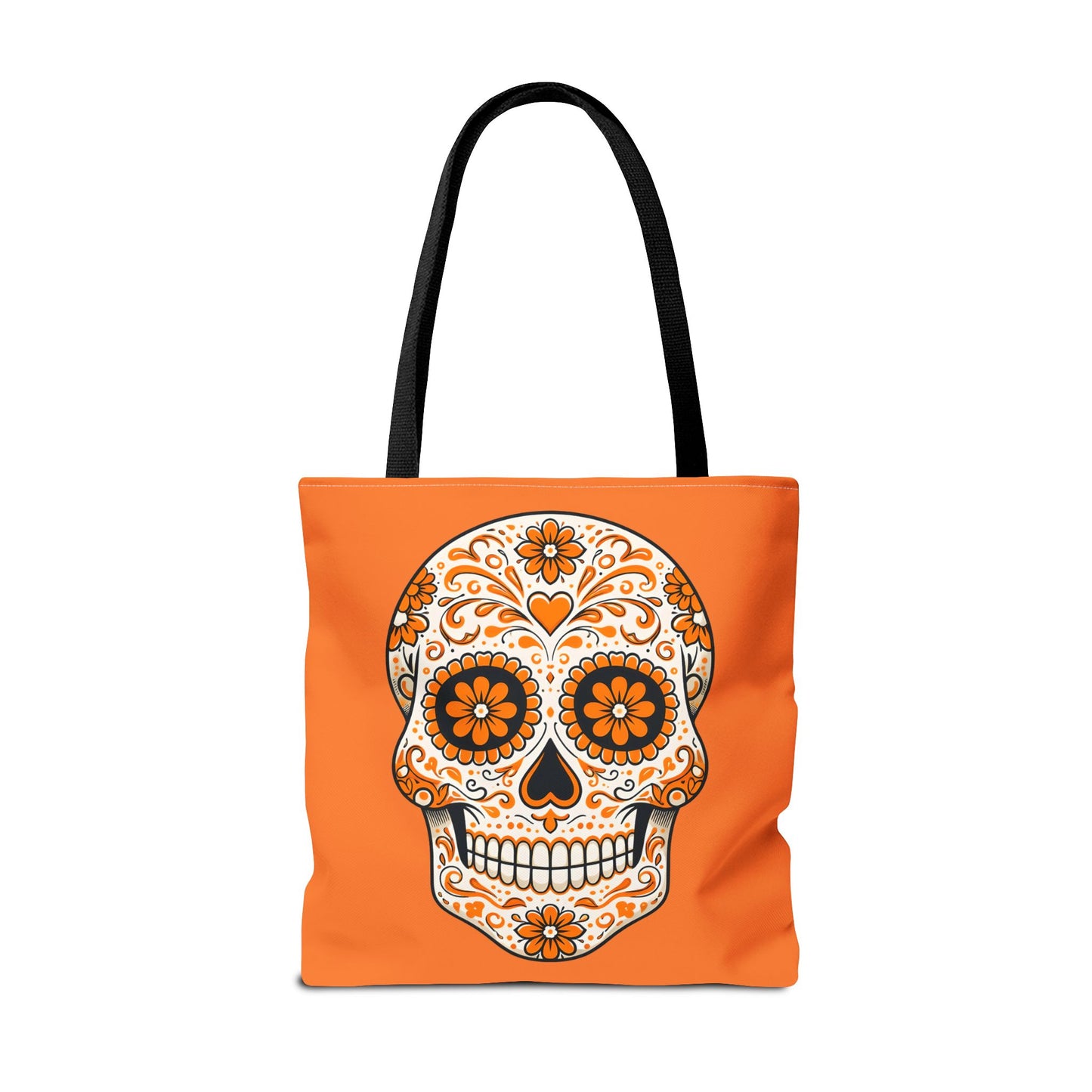 Odin's Orange Sugar Skull Tote Bag