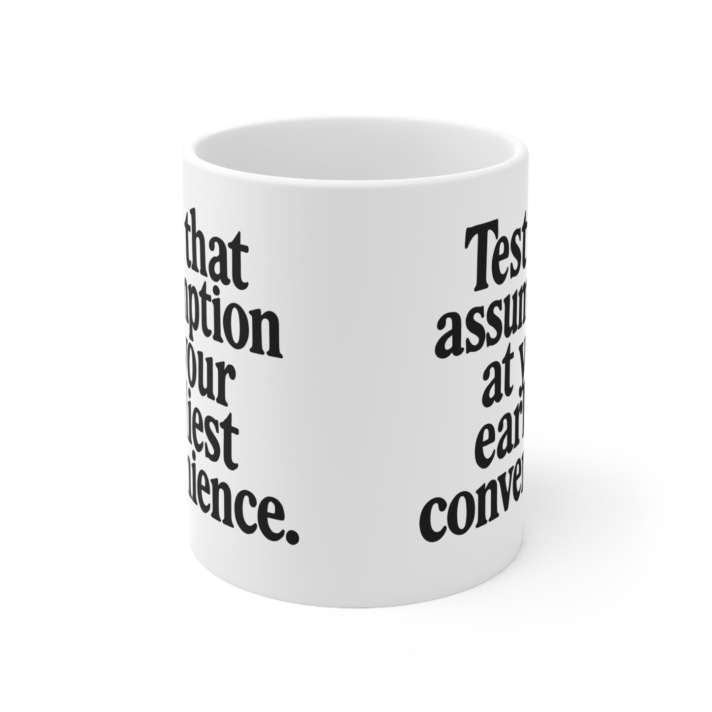 Chris Ceramic Coffee Mug, Coffee Cup