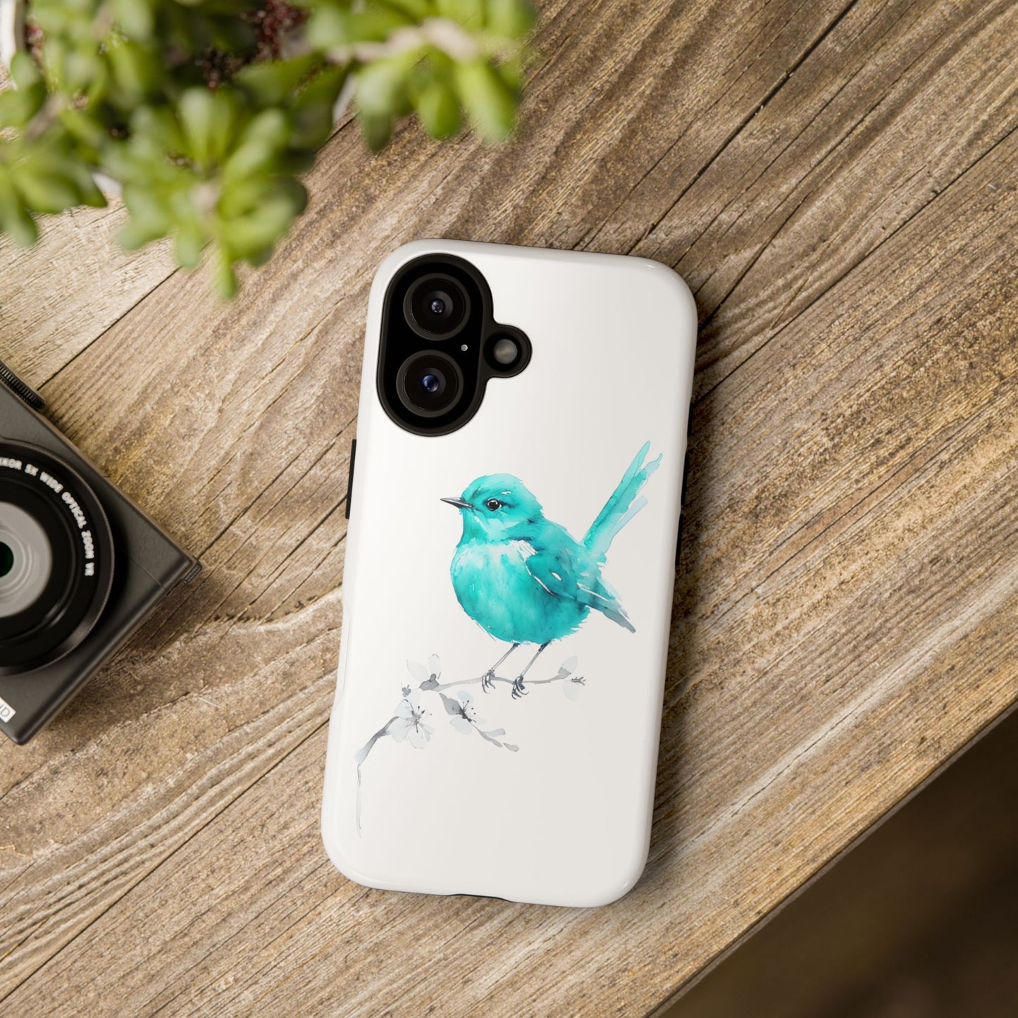 Bailey's Blue Bird Tough Phone Case