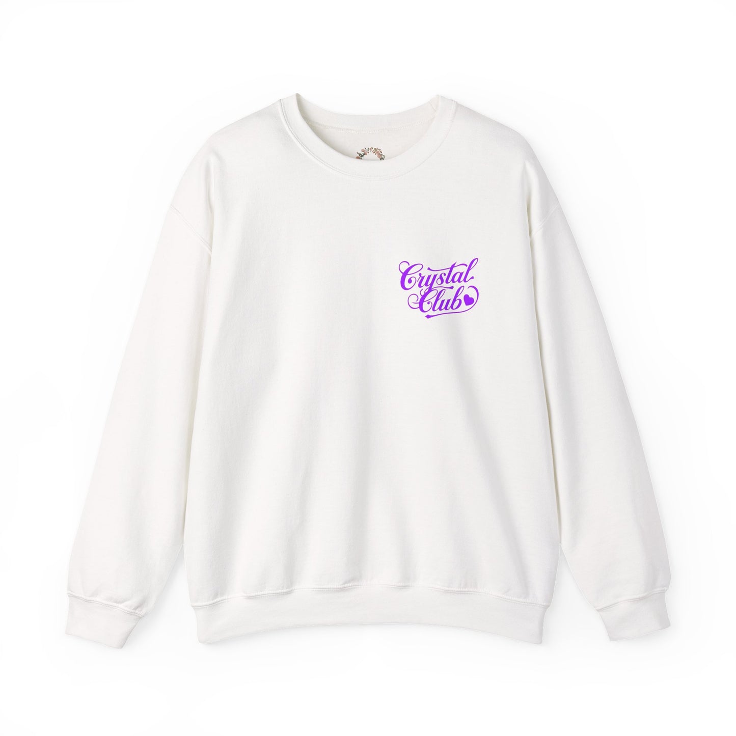 Purple Crystal Club Adult Sweatshirt - Crewneck