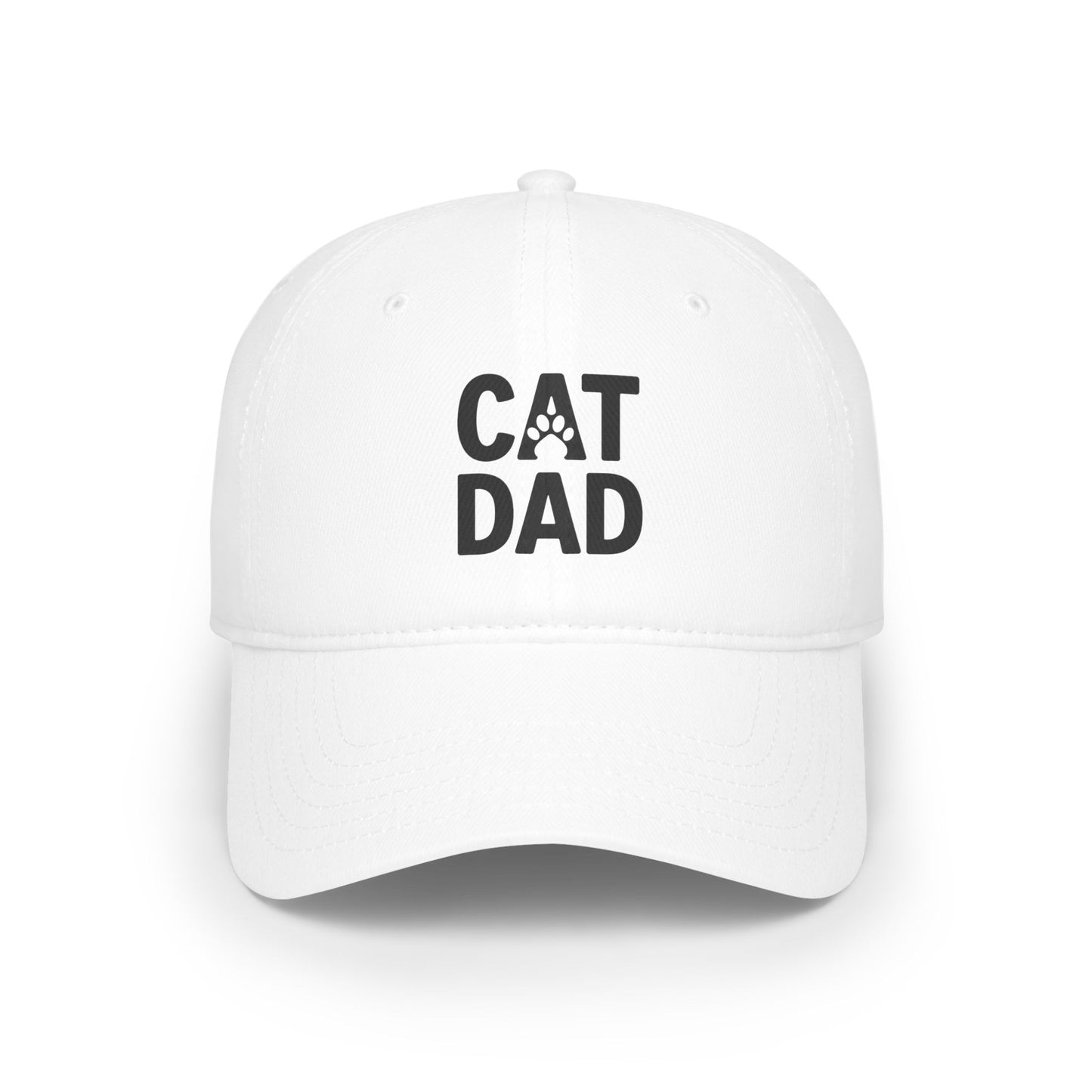 Cade's Cat Dad Low Profile Baseball Cap