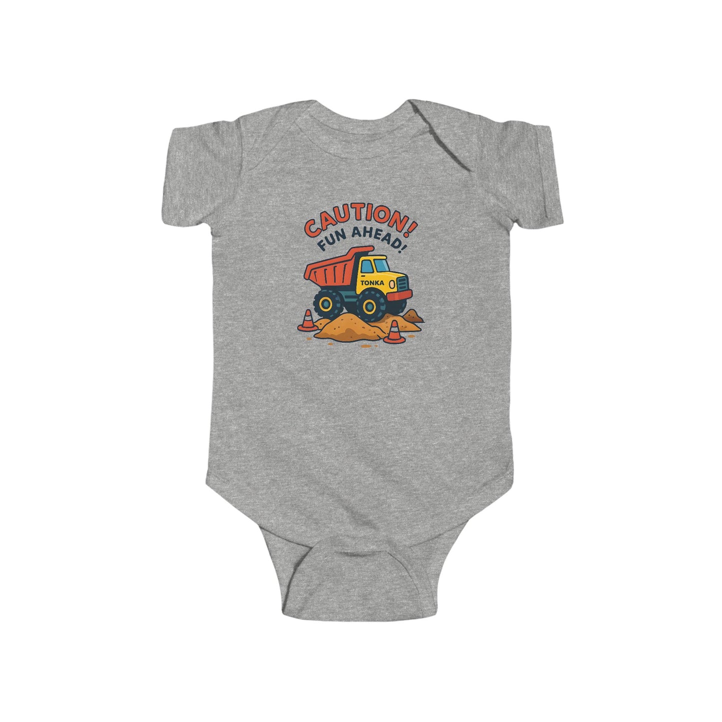 Candy's Caution Fun Ahead! Infant Bodysuit