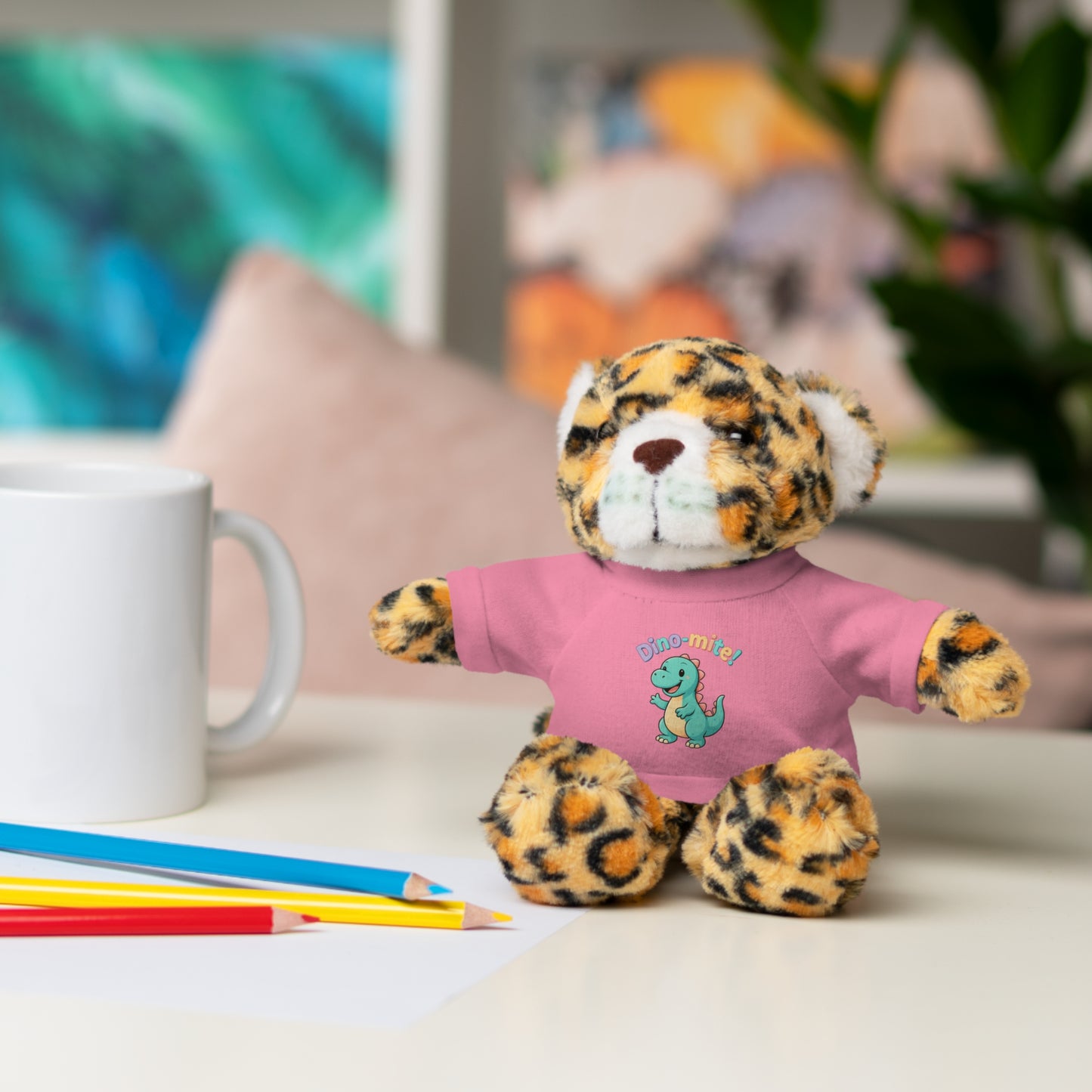 Dino-Mite on Tee Plush Animal