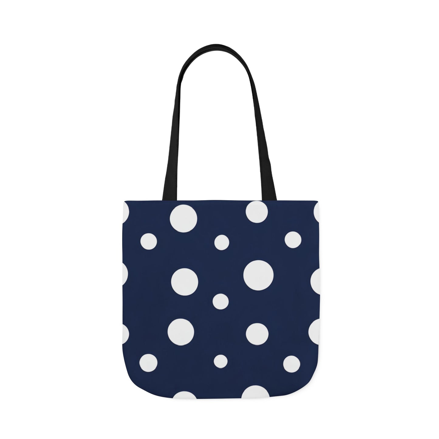 Bonnie's Navy Polka Dot Tote Bag