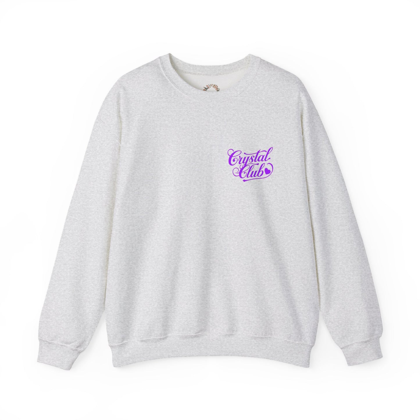 Purple Crystal Club Adult Sweatshirt - Crewneck