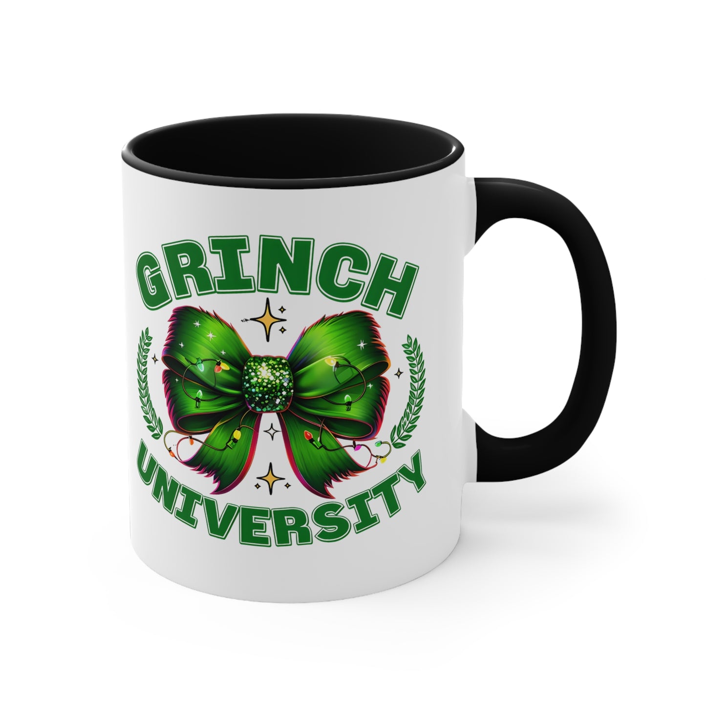 George's Grinch University Accent Ceramic Mug, Coffee Cup