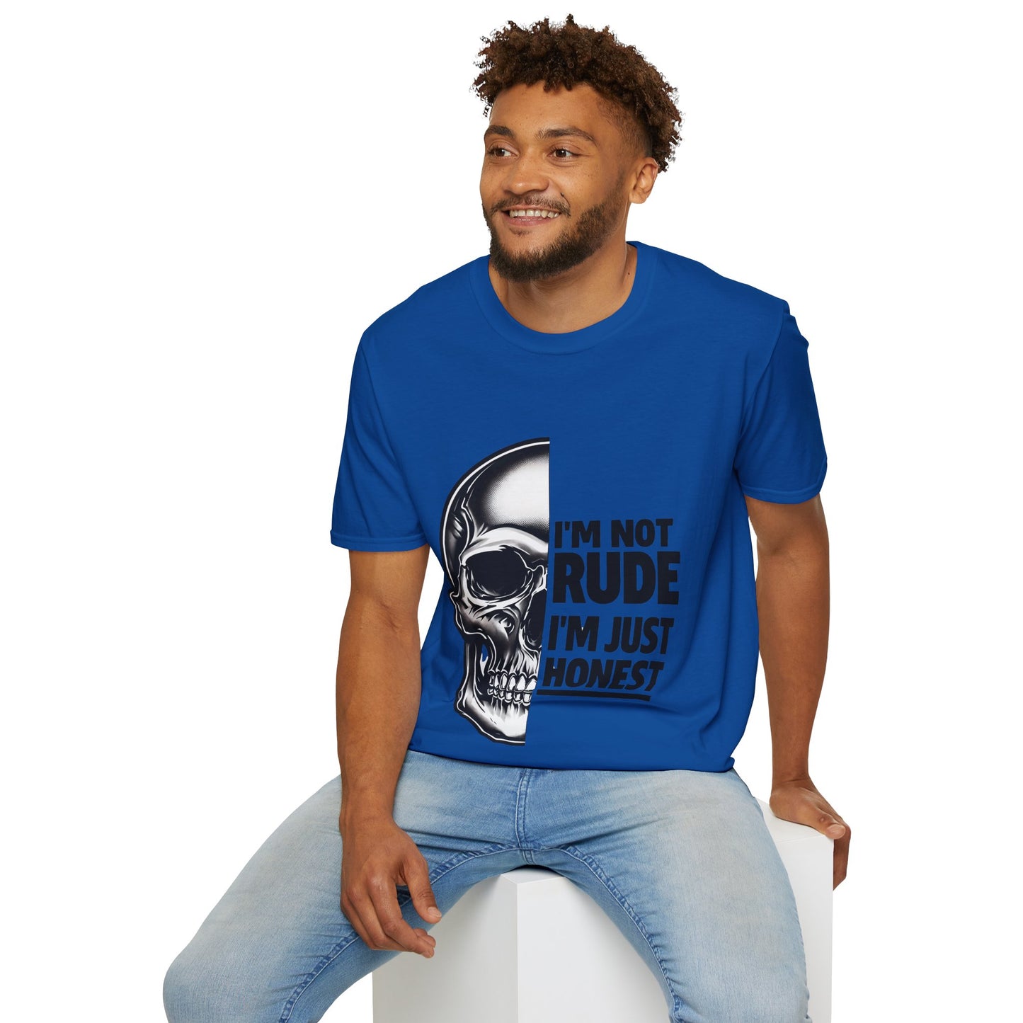 Rod's Rude Skull Graphic Adult Shirt
