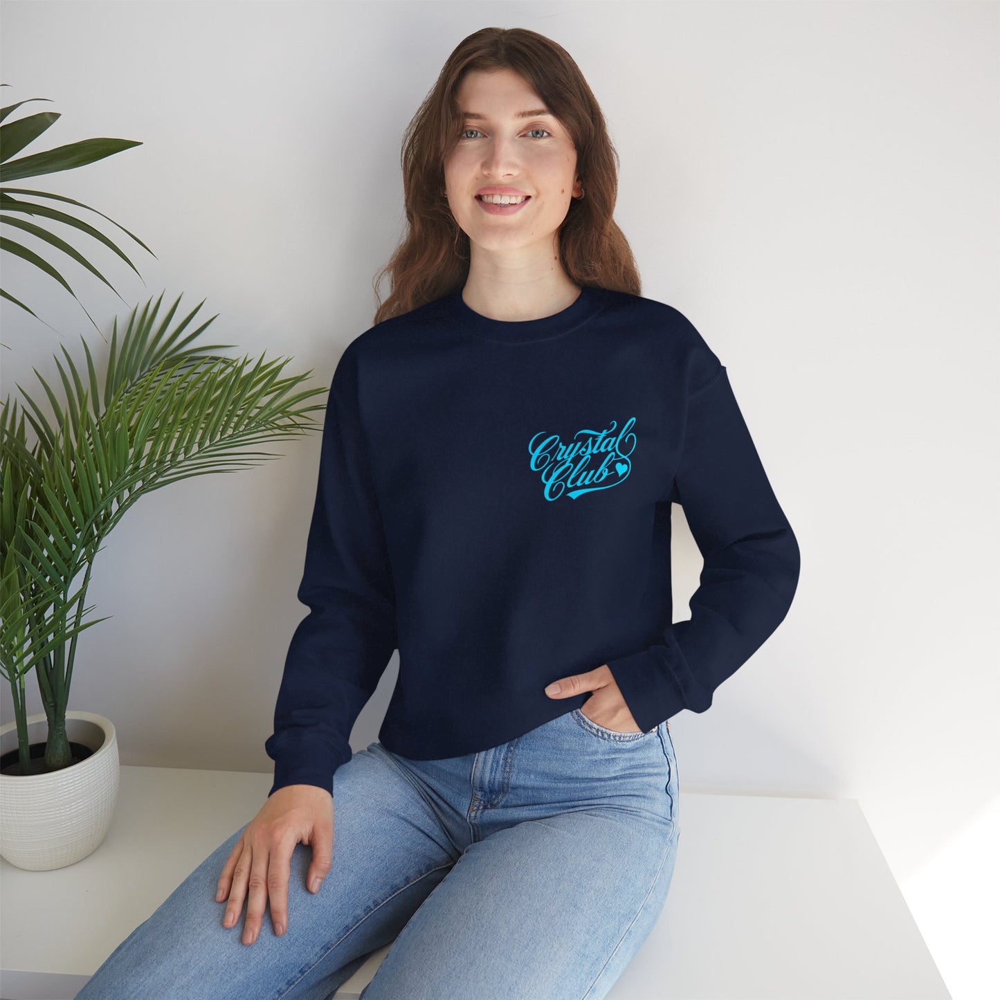 Blue Crystal Club Adult Sweatshirt - Crewneck
