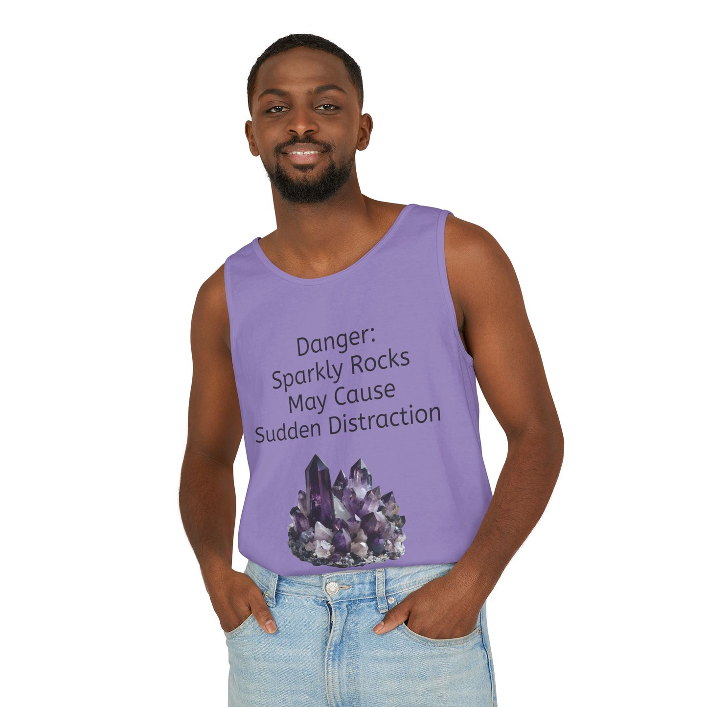 Simba's Sparkly Rocks May Cause Sudden Distraction Tank Shirt