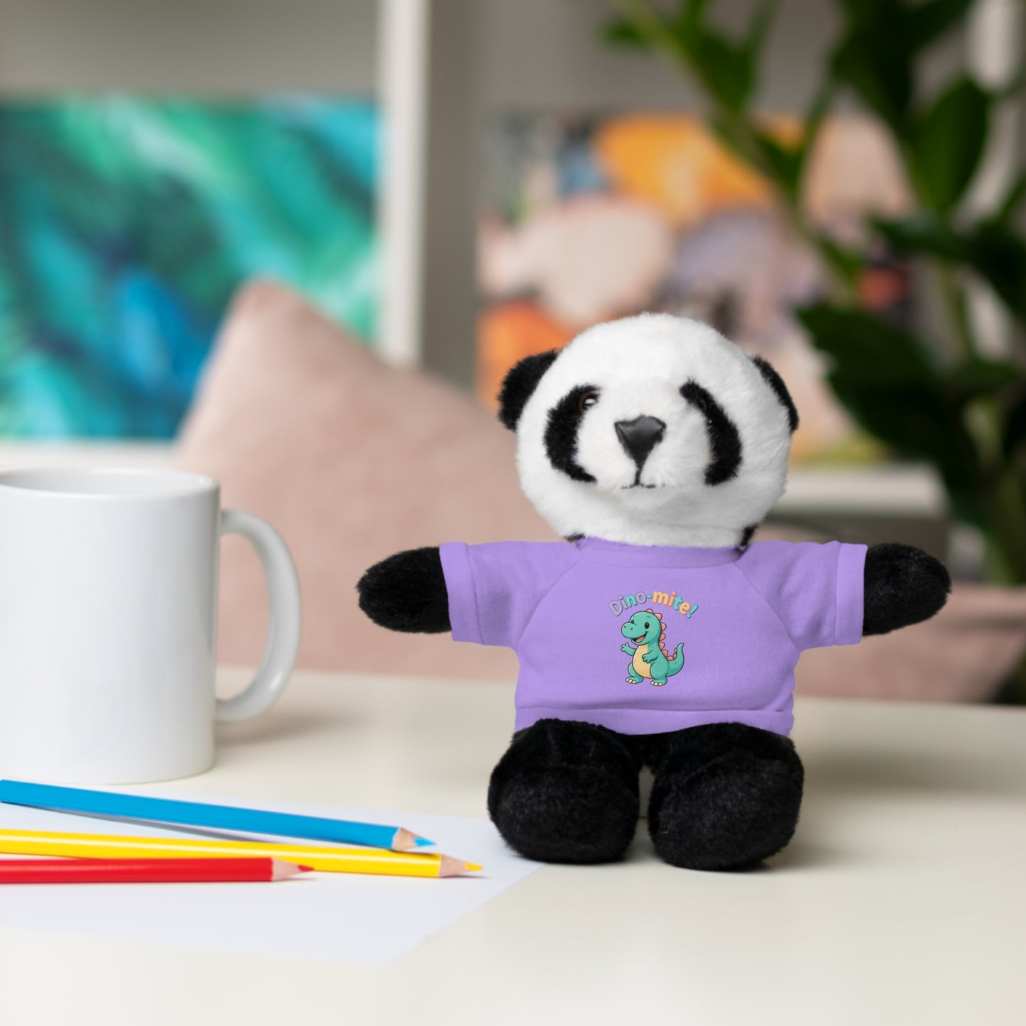 Dino-Mite on Tee Plush Animal
