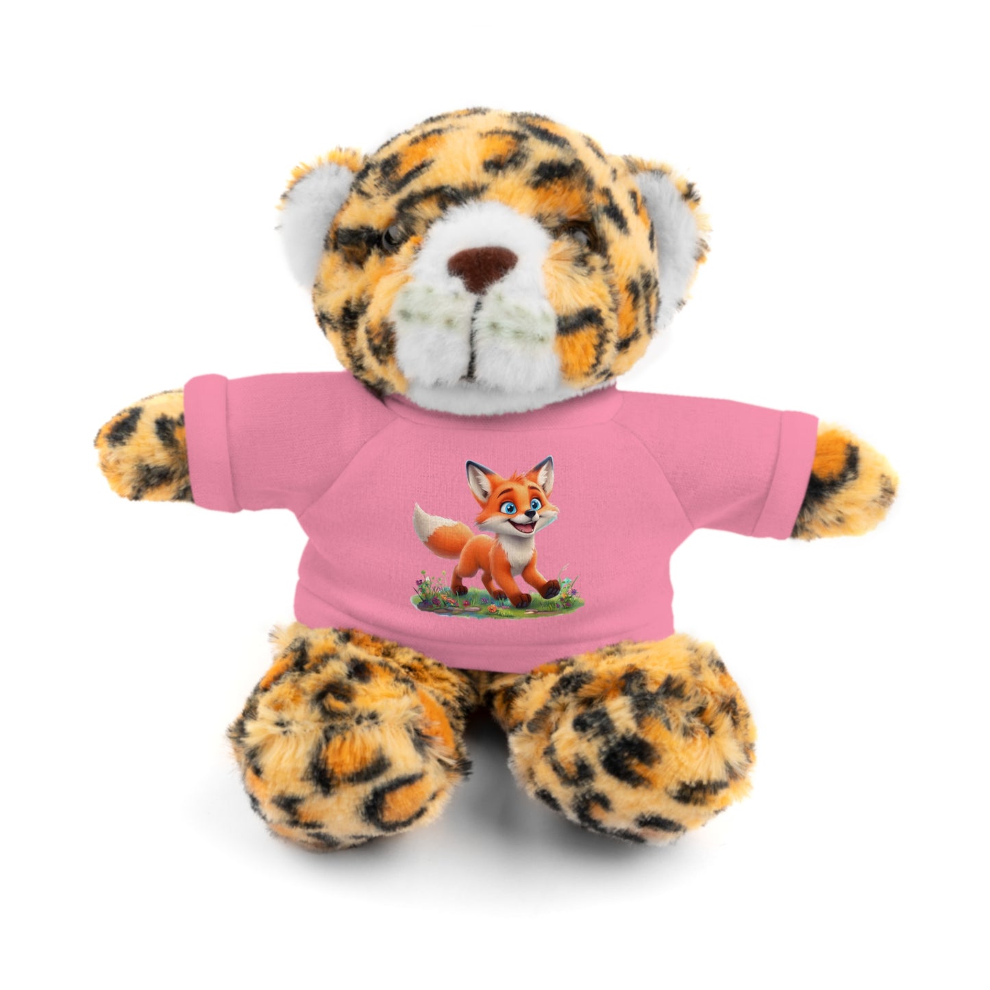 Fox On Tee Animal Plush