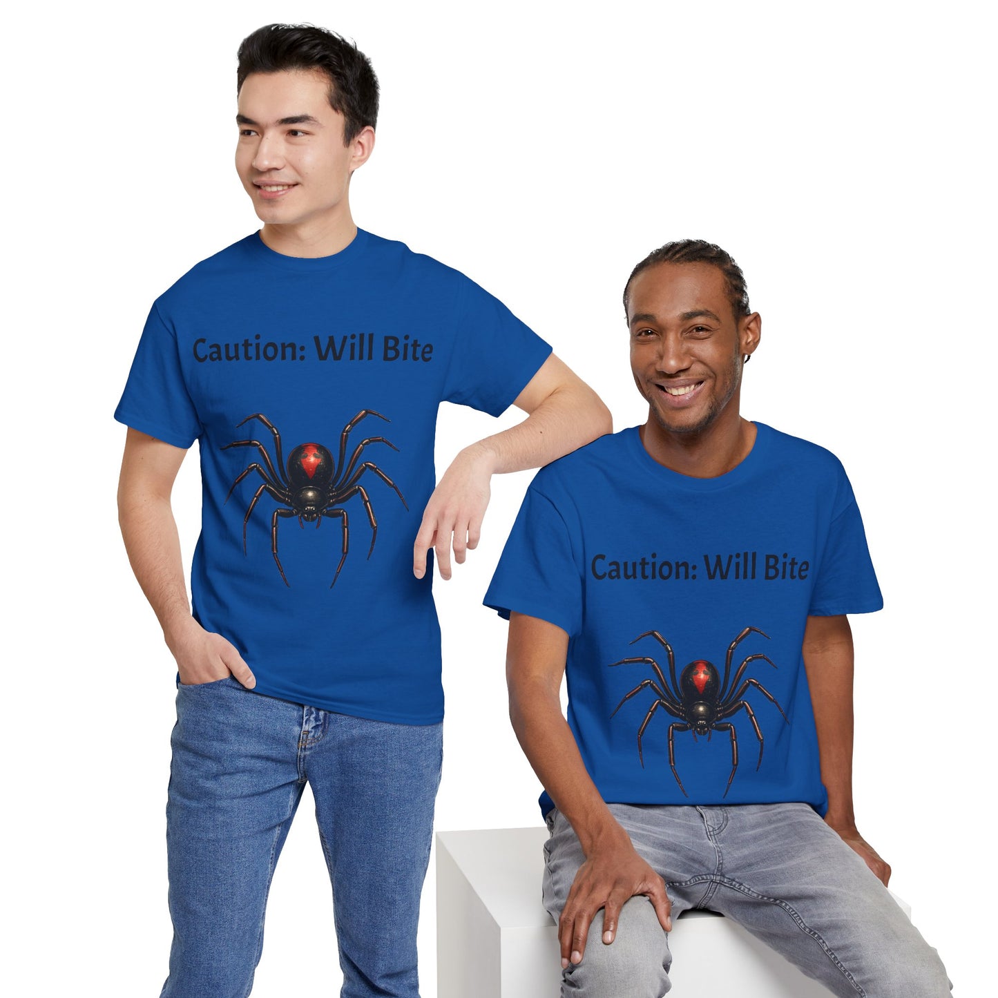 Cam's Caution: Will Bite Adult Shirt