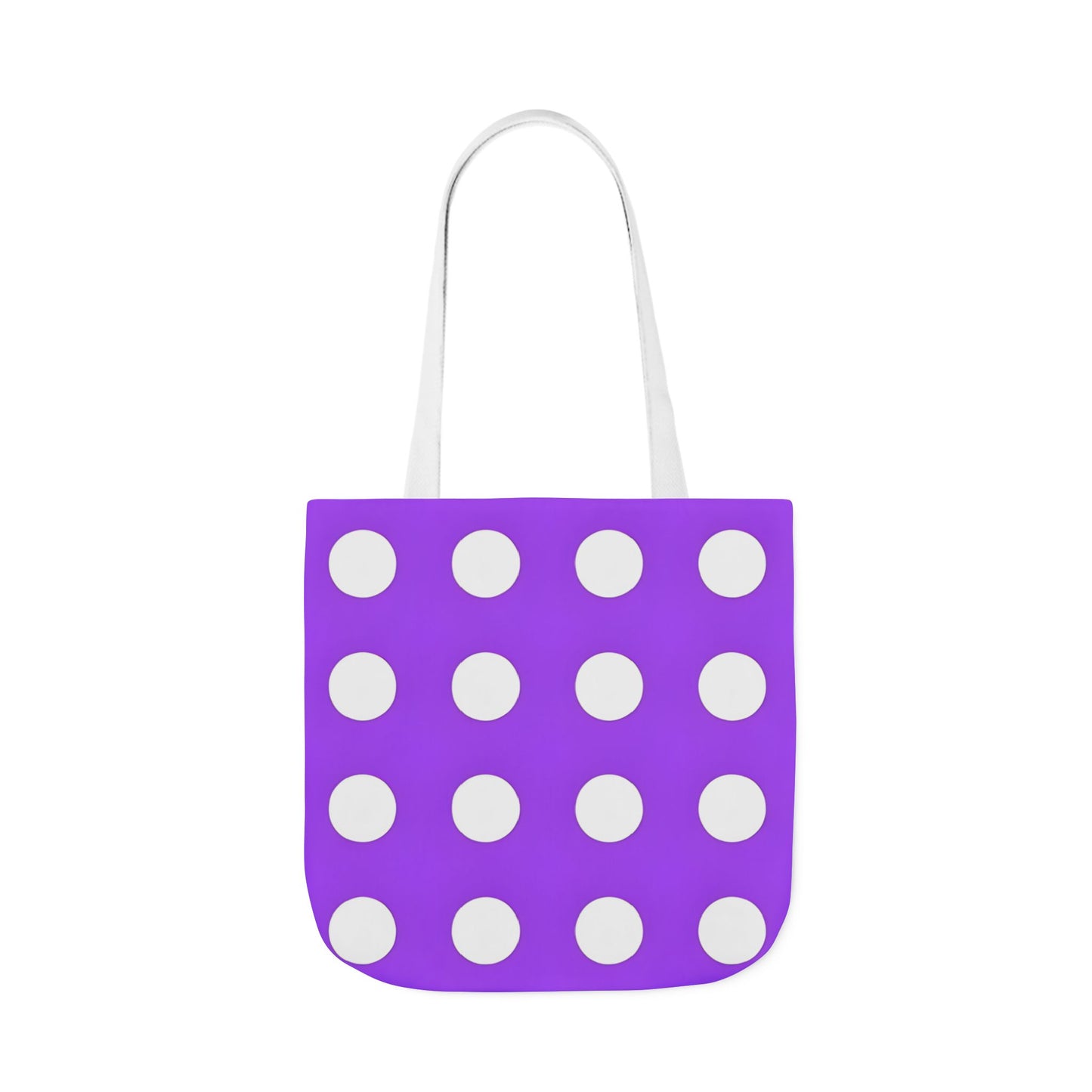 Parker's Purple Polka Dot Tote Bag