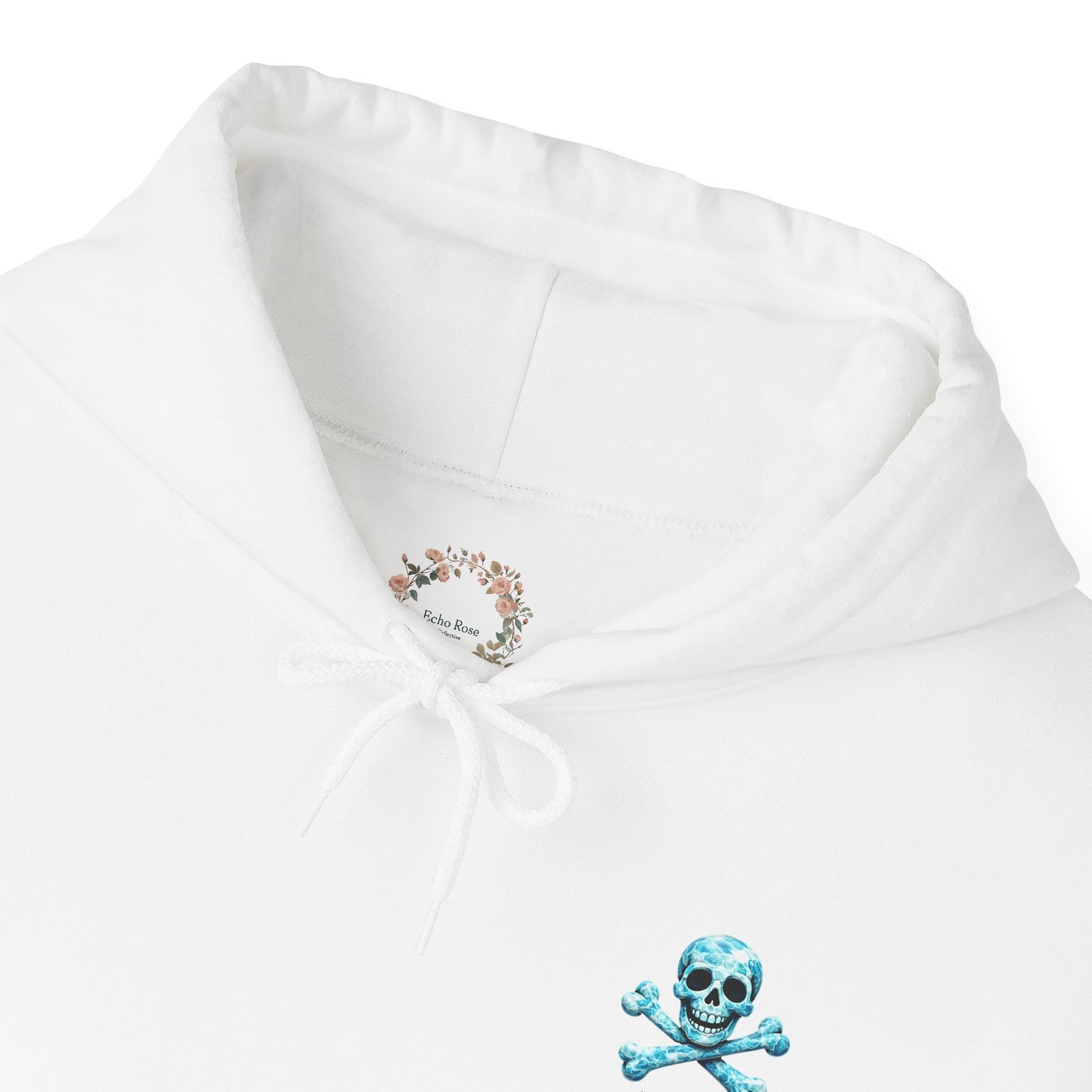Blue Skull & Crossbones Adult Sweatshirt - Hooded