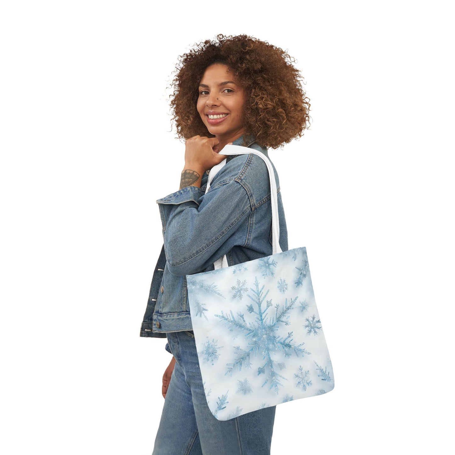 Josie's Winter Wonderland Snowflake Tote Bag