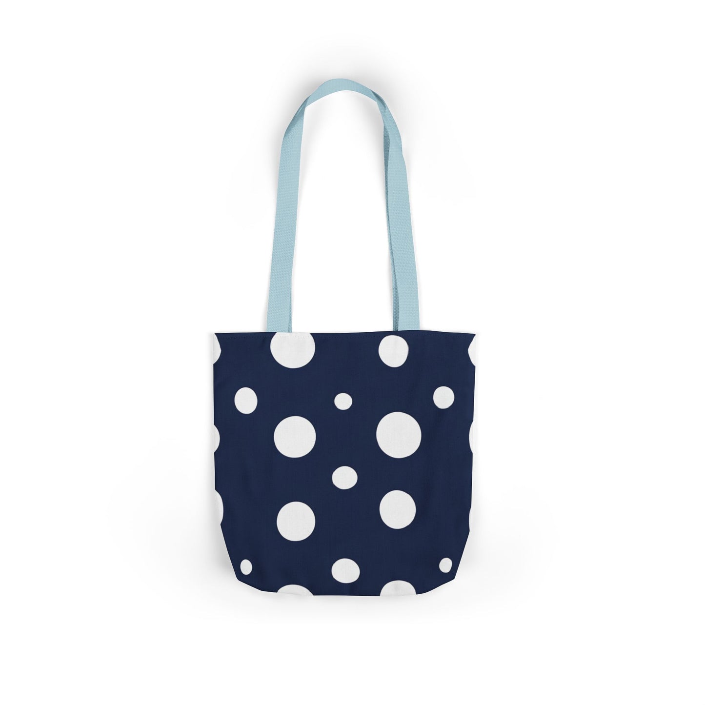 Bonnie's Navy Polka Dot Tote Bag