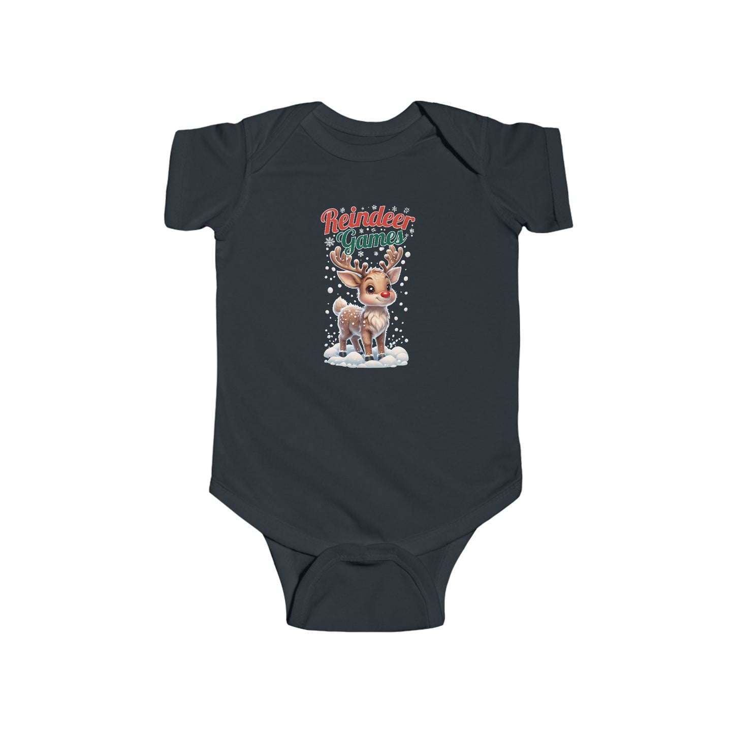 River's Reindeer Games Infant Bodysuit