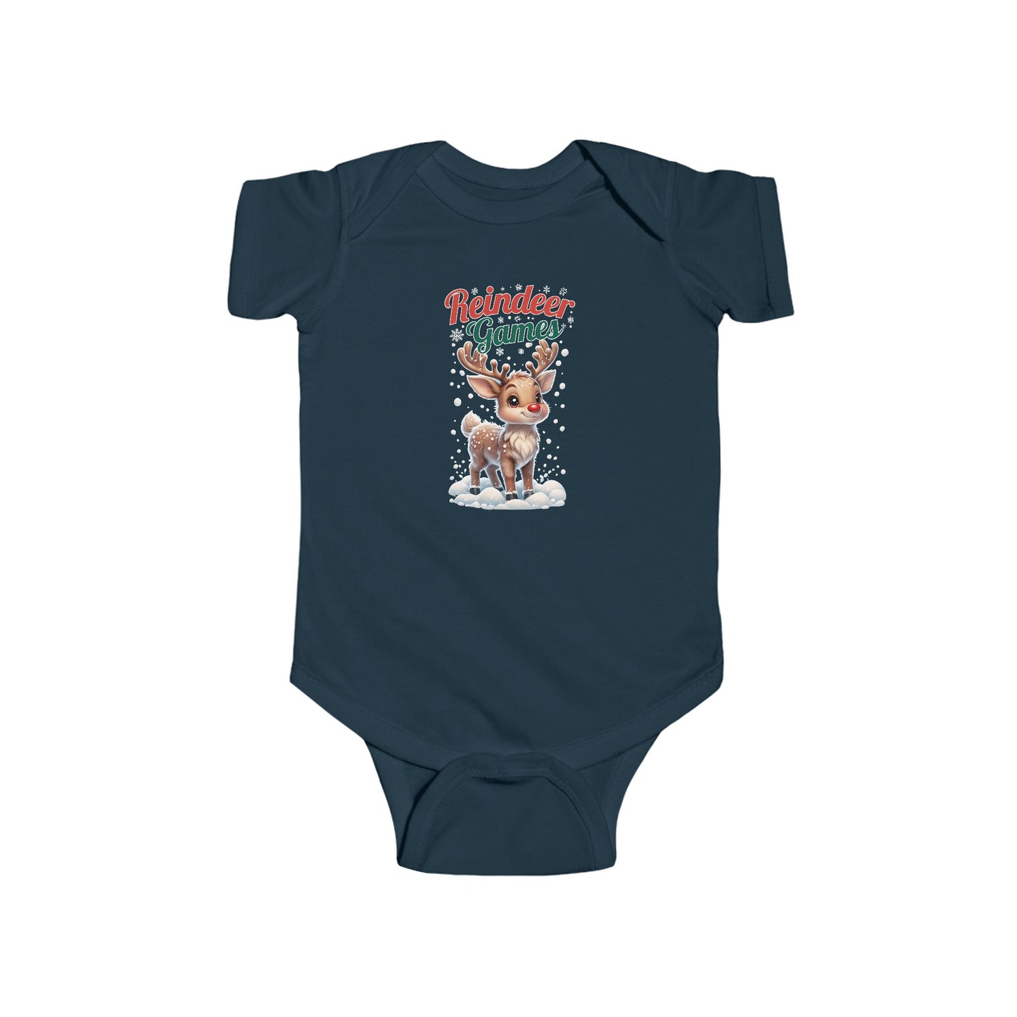 River's Reindeer Games Infant Bodysuit