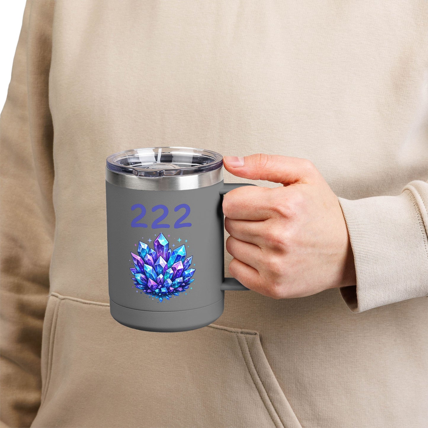 222 Crystal Coffee Mug Tumbler