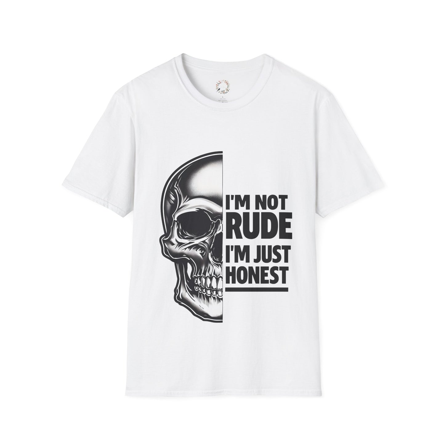Rod's Rude Skull Graphic Adult Shirt