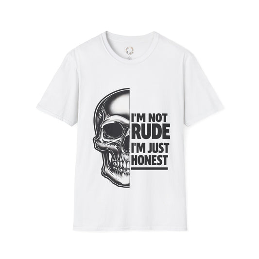 Rod's Rude Skull Graphic Adult Shirt