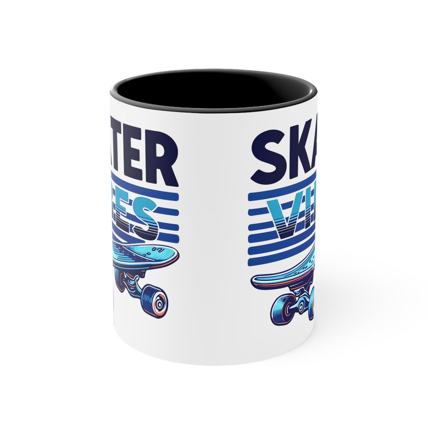 Skater Vibes Ceramic Mug, Coffee Cup