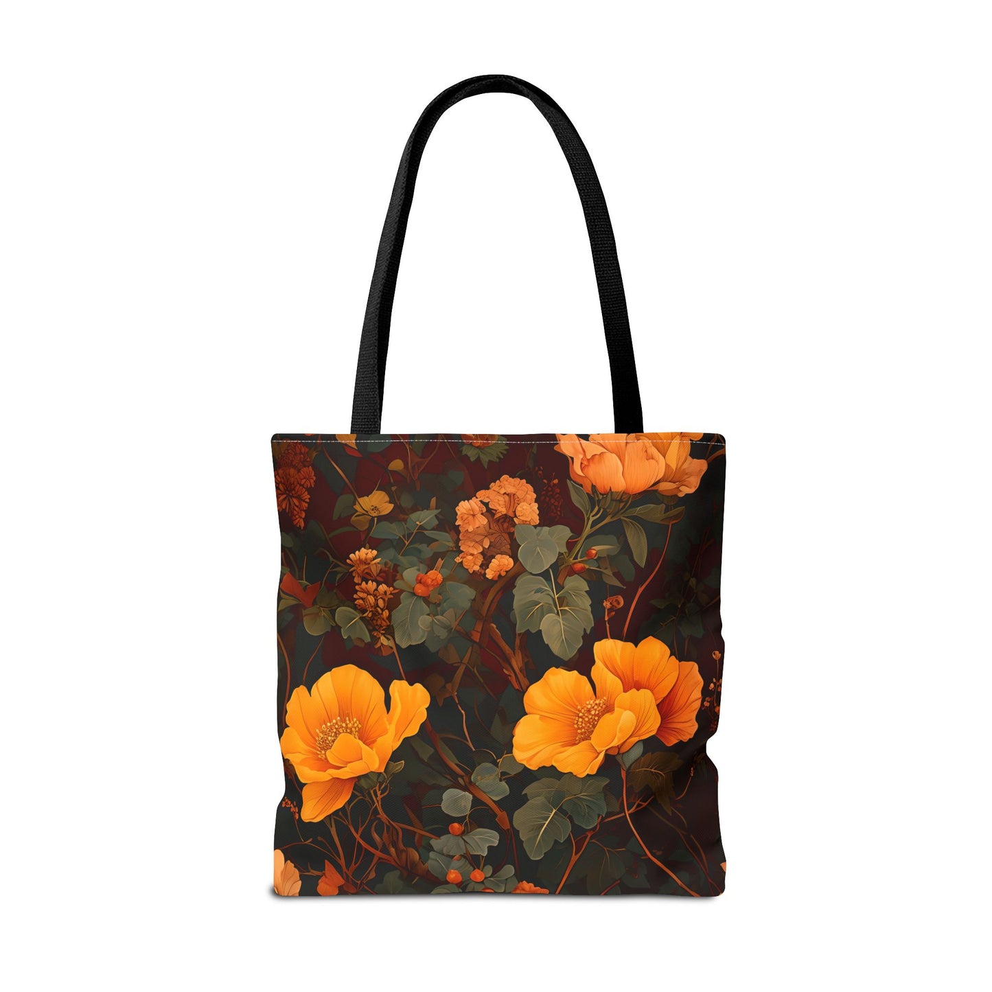 Gene's Golden Floral Tote Bag
